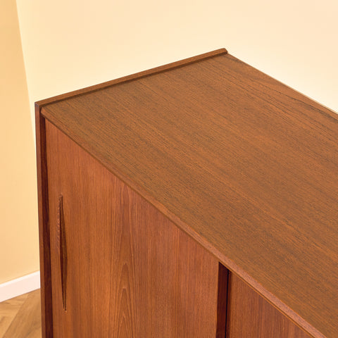 Danish highboard in teak