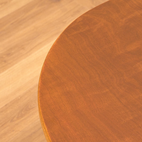 Swedish coffee table in elm & beech by David Rosén for Nordiska Kompaniet