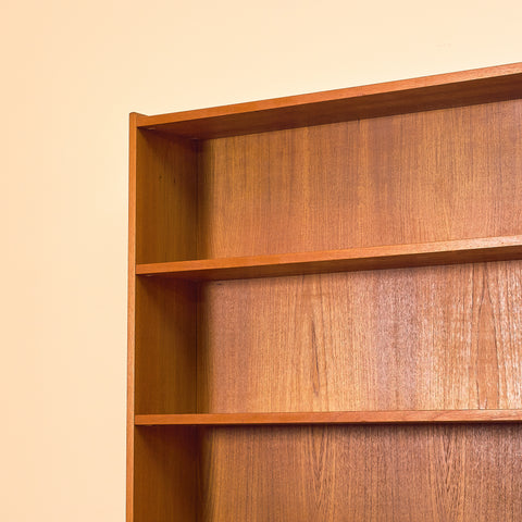 Swedish shelving system / bookshelf in teak