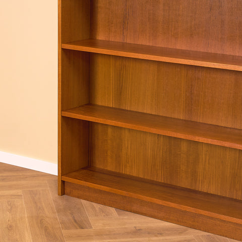 Swedish shelving system / bookshelf in teak
