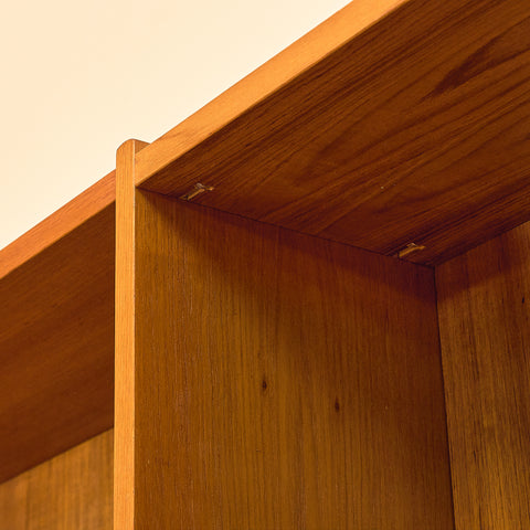 Swedish shelving system / bookshelf in teak