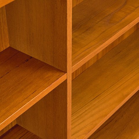 Swedish shelving system / bookshelf in teak