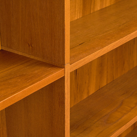 Swedish shelving system / bookshelf in teak