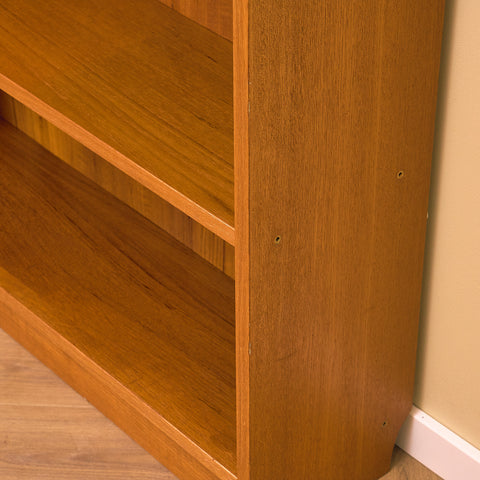 Swedish shelving system / bookshelf in teak