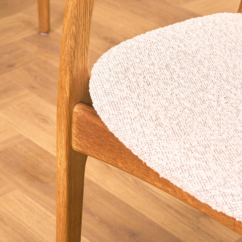 Set of 2 danish dining chairs in oak, 'model 49' by Erik Buch for O.D. Møbler