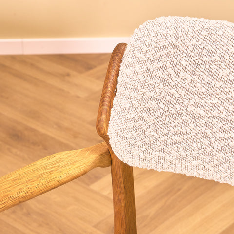 Set of 2 danish dining chairs in oak, 'model 49' by Erik Buch for O.D. Møbler