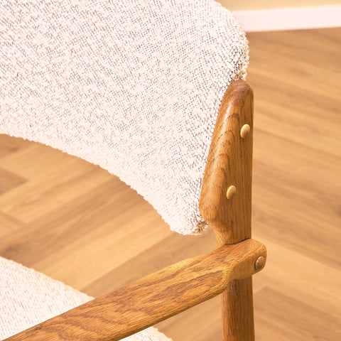 Set of 2 danish dining chairs in oak, 'model 49' by Erik Buch for O.D. Møbler