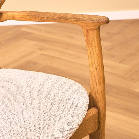 Set of 2 danish dining chairs in oak, 'model 49' by Erik Buch for O.D. Møbler