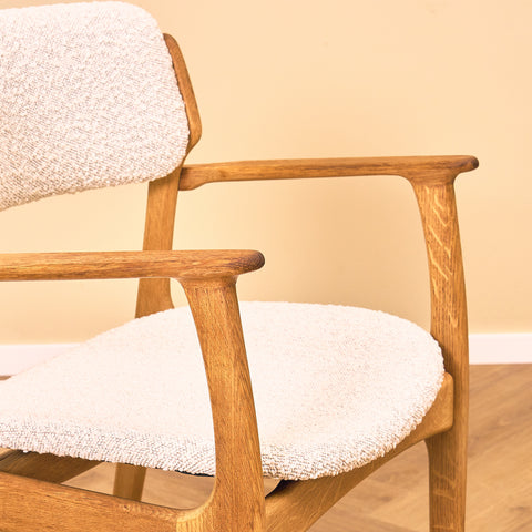 Set of 2 danish dining chairs in oak, 'model 49' by Erik Buch for O.D. Møbler