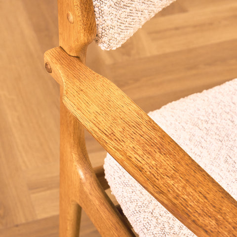 Set of 2 danish dining chairs in oak, 'model 49' by Erik Buch for O.D. Møbler