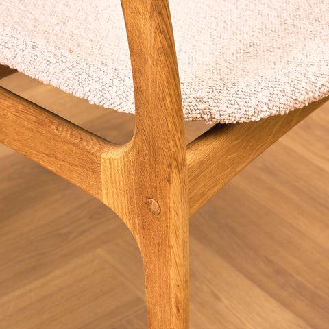 Set of 2 danish dining chairs in oak, 'model 49' by Erik Buch for O.D. Møbler