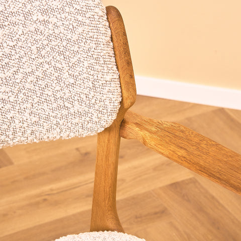 Set of 2 danish dining chairs in oak, 'model 49' by Erik Buch for O.D. Møbler