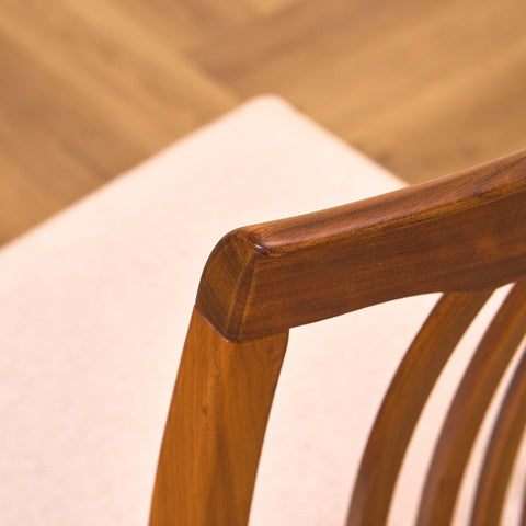 Swedish dining chairs in walnut, model 'Vindö' by Svante Skogh for Balders Snickeri