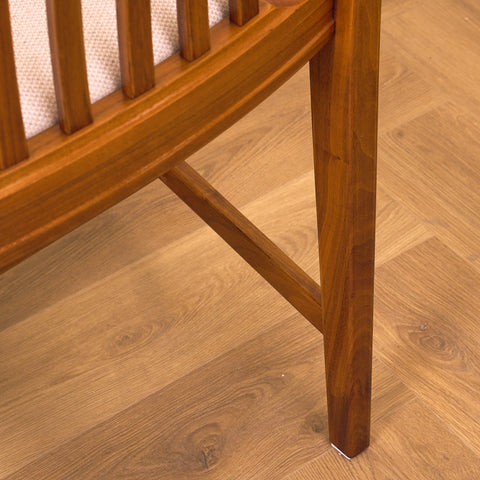 Swedish dining chairs in walnut, model 'Vindö' by Svante Skogh for Balders Snickeri