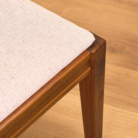 Swedish dining chairs in walnut, model 'Vindö' by Svante Skogh for Balders Snickeri