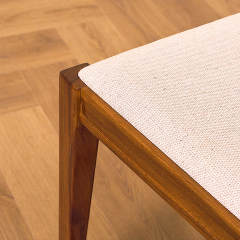 Swedish dining chairs in walnut, model 'Vindö' by Svante Skogh for Balders Snickeri