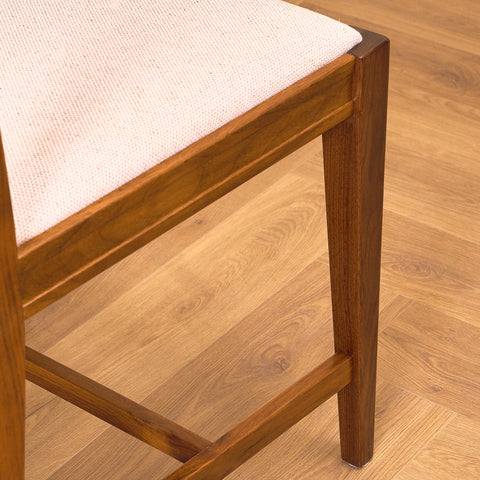 Swedish dining chairs in walnut, model 'Vindö' by Svante Skogh for Balders Snickeri