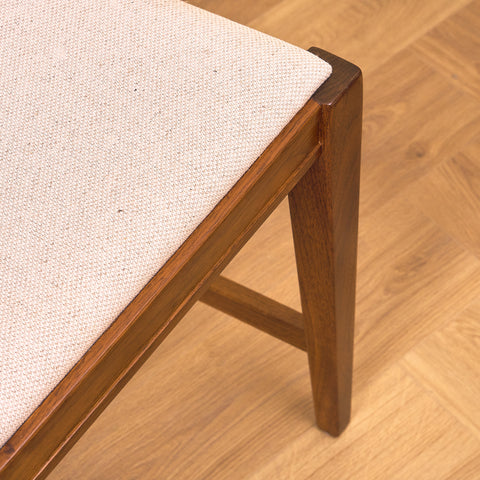 Swedish dining chairs in walnut, model 'Vindö' by Svante Skogh for Balders Snickeri