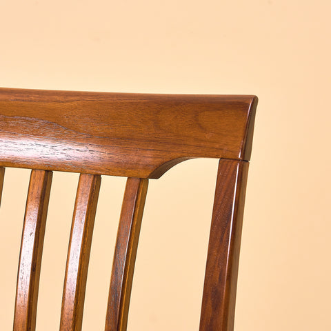 Swedish dining chairs in walnut, model 'Vindö' by Svante Skogh for Balders Snickeri