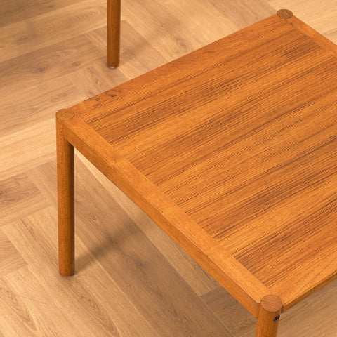 Danish side table in teak by Trioh