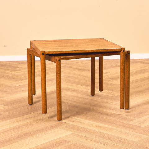 Danish side table in teak by Trioh