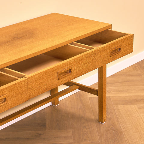 Swedish side table in oak