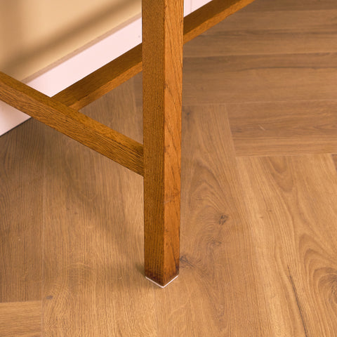 Swedish side table in oak