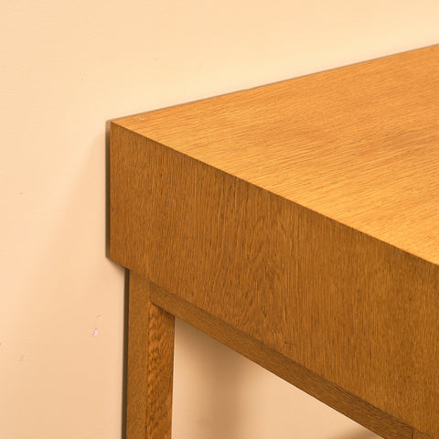 Swedish side table in oak