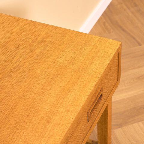 Swedish side table in oak