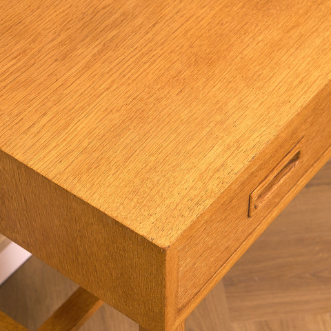 Swedish side table in oak