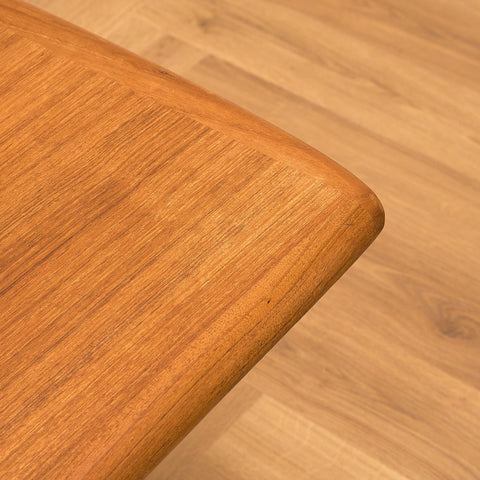 Swedish coffee table in teak and oak