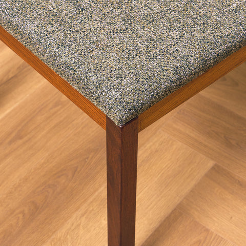 Danish hall bench in Santos rosewood