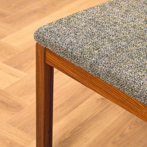 Danish hall bench in Santos rosewood