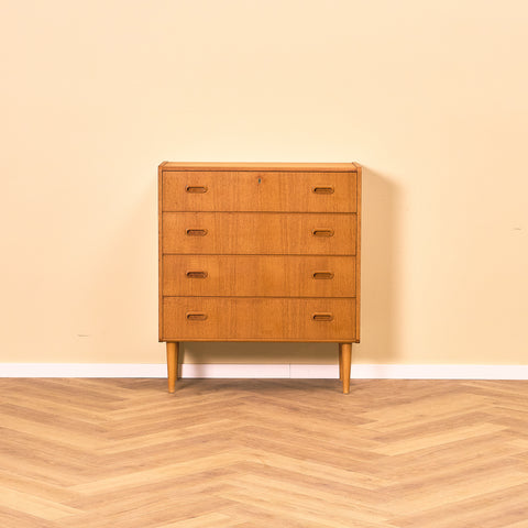Swedish chest of drawers in teak