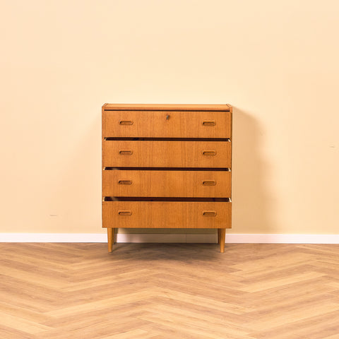 Swedish chest of drawers in teak