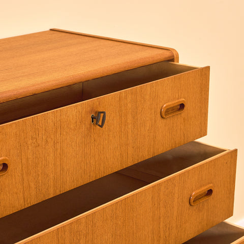 Swedish chest of drawers in teak