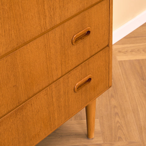 Swedish chest of drawers in teak