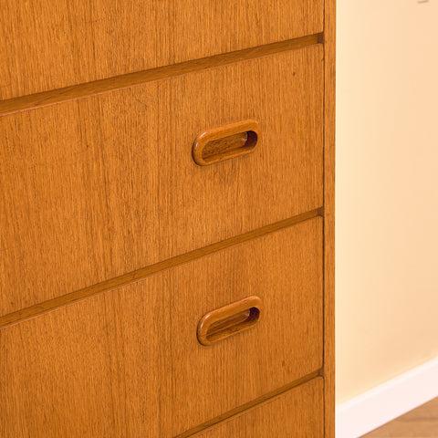 Swedish chest of drawers in teak