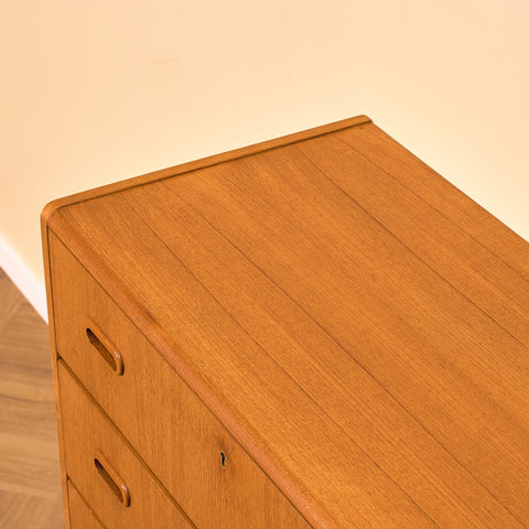 Swedish chest of drawers in teak