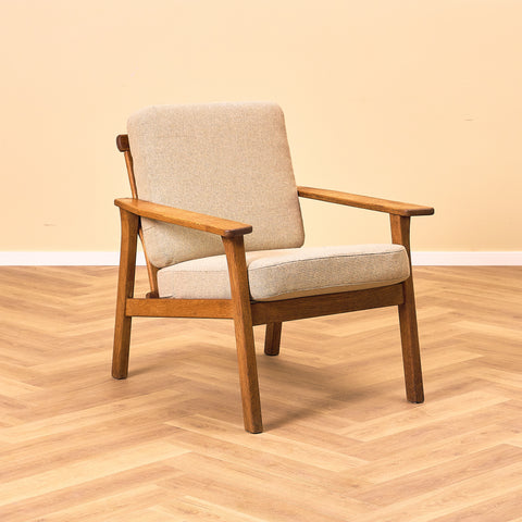 Swedish armchairs in oak