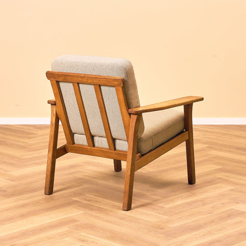 Swedish armchairs in oak