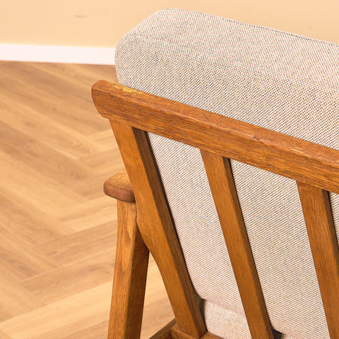 Swedish armchairs in oak