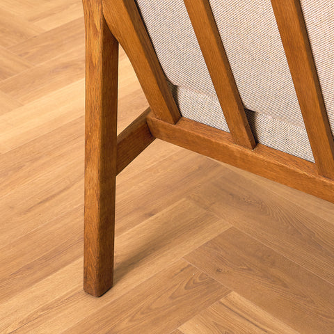 Swedish armchairs in oak