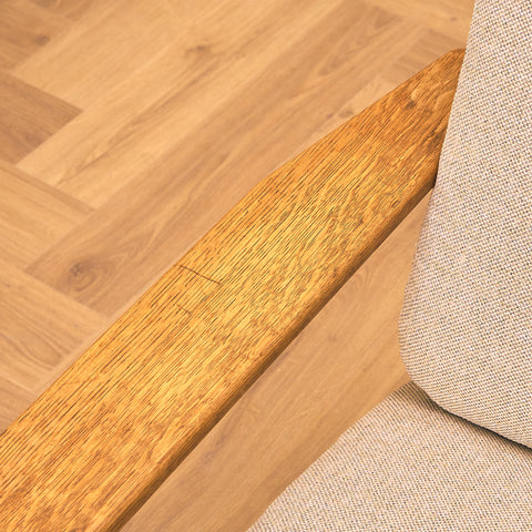 Swedish armchairs in oak