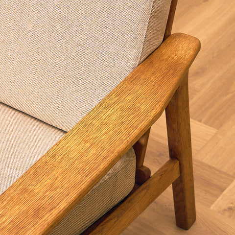 Swedish armchairs in oak
