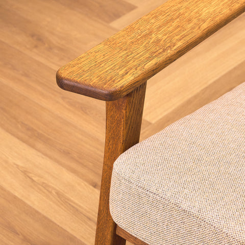 Swedish armchairs in oak