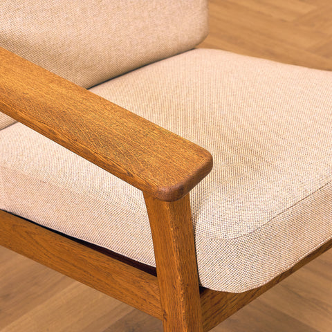 Swedish armchairs in oak