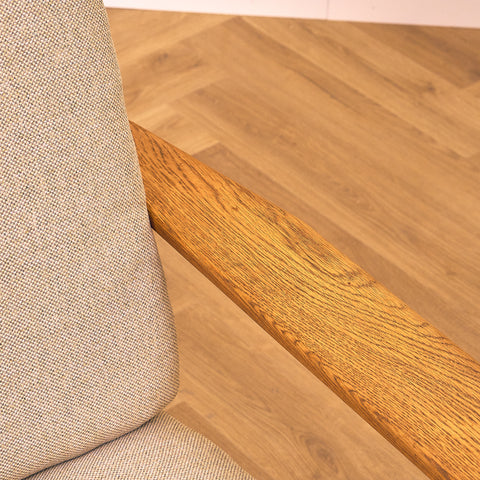 Swedish armchairs in oak