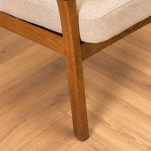 Swedish armchairs in oak