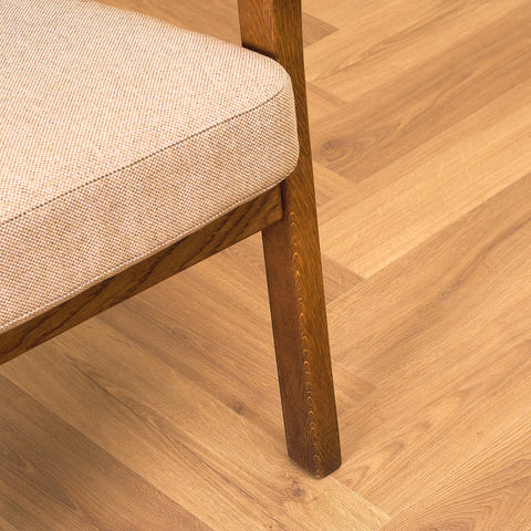 Swedish armchairs in oak